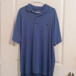 Blue Ralph Lauren polo